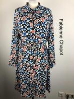 Fabienne Chapot Jurk  (mt: 42) 19,1/8562, Kleding | Dames, Blauw, Maat 42/44 (L), Ophalen of Verzenden, Zo goed als nieuw