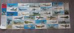 Poster gevechtsvliegtuigen 1979, Ophalen of Verzenden, Luchtmacht, Nederland, Foto of Poster