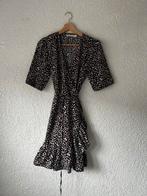 Omslagjurk (L), Kleding | Dames, Zwart, Maat 42/44 (L), Ophalen of Verzenden, Zo goed als nieuw