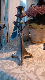 Jugendstil Kandelaar WMF Albert Mayer EdelTin, Antiek en Kunst, Ophalen of Verzenden, Zilver