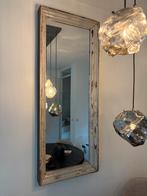 Brocante spiegel, Huis en Inrichting, 100 tot 150 cm, Ophalen of Verzenden, Zo goed als nieuw, Rechthoekig
