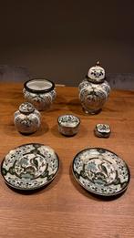 Japans Imari-stijl porselein set, Ophalen