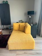 Chaise longue geel, Ophalen of Verzenden, Zo goed als nieuw, Eenpersoons, Minder dan 150 cm