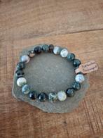 Natuurkralen armband met Boomagaat en Kambaba Jaspis 10mm, Overige materialen, Met bedels of kralen, Nieuw, Ophalen of Verzenden