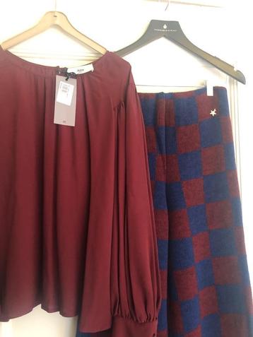 NIEUW Souvenir Clubbing Italy gebreide flared broek mt M beschikbaar voor biedingen