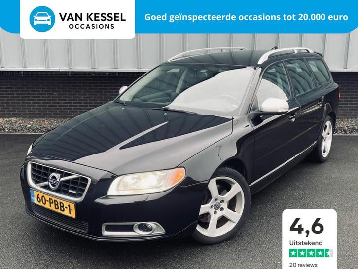 Volvo V70 2.0 T | R-Design | AUT | APK | 270PK | Leder, Auto's, Volvo, Bedrijf, V70, ABS, Achteruitrijcamera, Adaptieve lichten