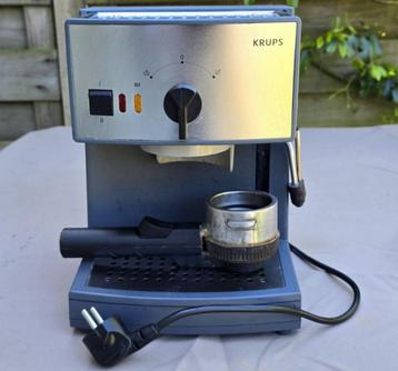 Perfect Werkende KRUPS Espresso Machine met Stoompijpje beschikbaar voor biedingen