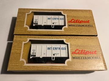 Liliput H0 Interfrigo NS Wagons beschikbaar voor biedingen