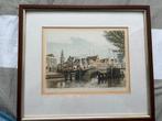 A. Wieringa - Originele Gravure, Antiek en Kunst, Ophalen