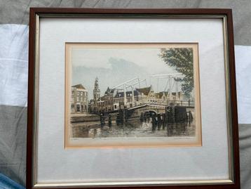 A. Wieringa - Originele Gravure beschikbaar voor biedingen