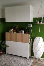 Besta kast met glazen plaat, Huis en Inrichting, Kasten | Dressoirs, Ophalen, Zo goed als nieuw, 25 tot 50 cm, 50 tot 100 cm