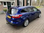 Ford Focus Wagon 1.0 125pk Edition Plus Trekhaak, 17" LMV, K, Euro 5, Gebruikt, Met garantie (alle), Blauw