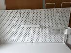 2 ikea skadis bord met klemmen en accesoires, Huis en Inrichting, Ophalen of Verzenden