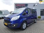 Ford Transit Custom 270 2.2 TDCI L1H1 Limited DC DEALERONDER, Origineel Nederlands, Te koop, 5 stoelen, Airconditioning