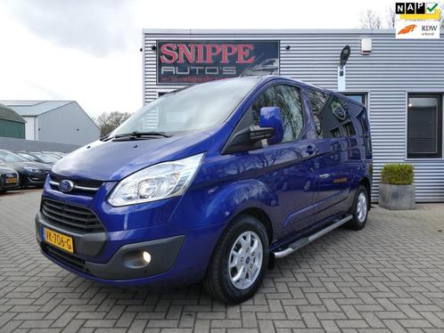 Ford Transit Custom 270 2.2 TDCI L1H1 Limited DC DEALERONDER, Auto's, Bestelauto's, Bedrijf, Te koop, ABS, Airbags, Airconditioning