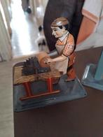 3 stoom machine  blikken werk lui, Antiek en Kunst, Antiek | Speelgoed, Ophalen of Verzenden