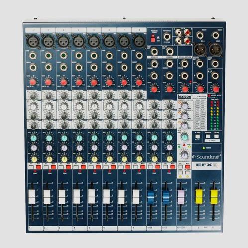 Soundcraft EFX8 mixer, Muziek en Instrumenten, Mengpanelen, Gebruikt, Ophalen