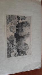 Alex Holm Lithografie 1920, Antiek en Kunst, Ophalen of Verzenden