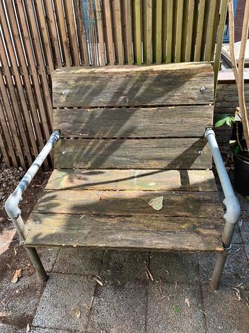 Industrial stijl bankstel - LET OP: zonder houten planken beschikbaar voor biedingen