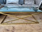 Salontafel Erik Kuster stijl - Goud, Ophalen, 100 tot 150 cm, 50 tot 100 cm, Zo goed als nieuw