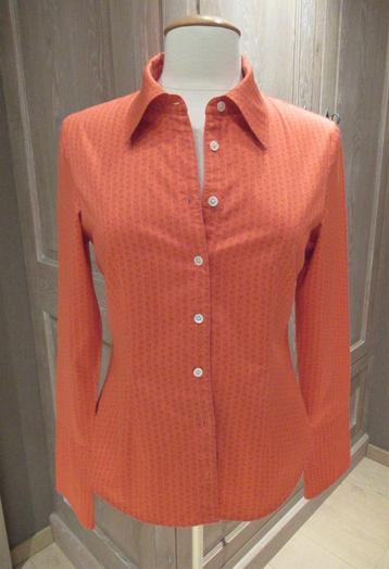 Nieuwe oranje katoenen InWear blouse, mt 36 beschikbaar voor biedingen