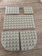 lego  grondplaten  "oude" kleur grijs!, Ophalen of Verzenden, Zo goed als nieuw, Losse stenen, Lego