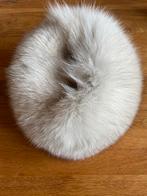 Witte bontmuts zilvervos, Ophalen of Verzenden, Zo goed als nieuw, One size fits all, Hoed