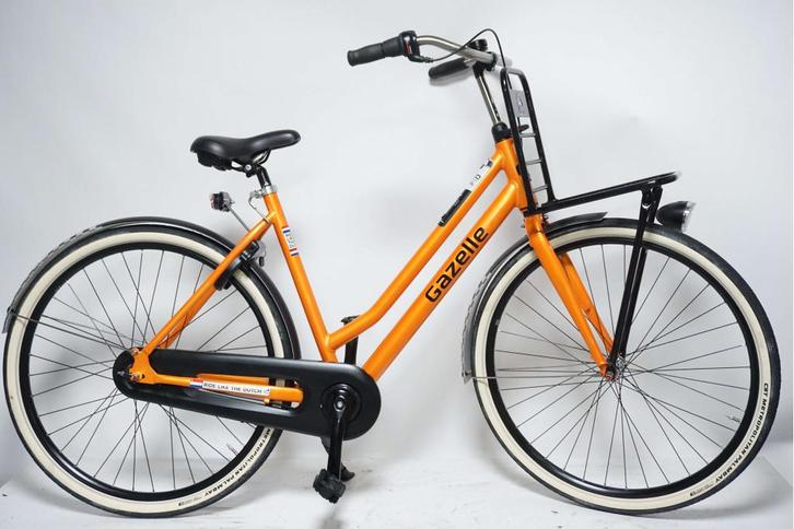 Refurbished Gazelle Heavy duty 54cm - Transportfiets, Fietsen en Brommers, Fietsen | Dames | Damesfietsen, Gebruikt, Gazelle, Versnellingen