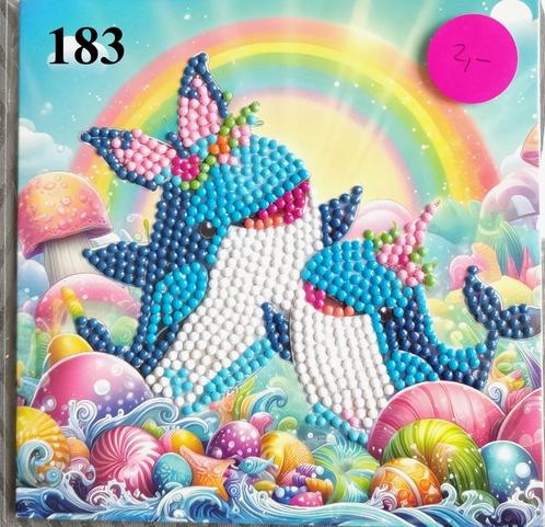 Diamond Painting kaarten, Hobby en Vrije tijd, Kaarten | Zelfgemaakt, Nieuw, Ophalen of Verzenden