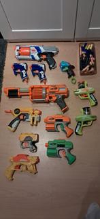 Nerf pistolen, Kinderen en Baby's, Speelgoed | Buiten | Actiespeelgoed, Ophalen of Verzenden, Gebruikt