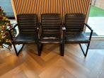 4x antraciet eetstoel GRATIS, Ophalen, Zo goed als nieuw, Grijs, Eén