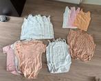 Pakket meisje rompers hemdjes maat 92 98 104, Ophalen of Verzenden, Zo goed als nieuw, Maat 86