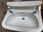 Brocante wasbak met 2 kraantjes, Antiek en Kunst, Ophalen