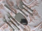 Gero Zilmeta 510 6 Taartvorkjes + Taartschep € 7,00, Huis en Inrichting, Keuken | Bestek, Ophalen of Verzenden, Gebruikt, Rvs of Chroom