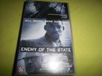 ENEMY OF THE STATE Thriller met W.Smith & G.Hackman Op VIDEO, Vanaf 16 jaar, Verzenden, Zo goed als nieuw, Thrillers en Misdaad