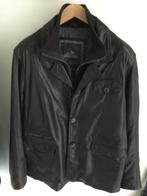 Herenjas leder, Kleding | Heren, Jassen | Winter, Ophalen, Zo goed als nieuw, Maat 56/58 (XL), Bruin