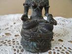Boeddhabeeld vintage bronzen Boeddhabeeld Boeddhabeeldje10cm, Ophalen of Verzenden, Zo goed als nieuw, Onbekend, Nvt