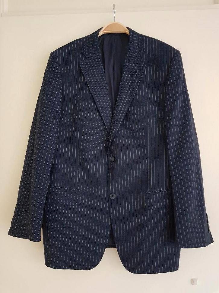 Wollen McGregor jasje / colbert heren maat 52, Kleding | Heren, Kostuums en Colberts, Zo goed als nieuw, Maat 52/54 (L), Blauw