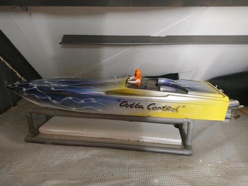 Rc speedboot /powerboat/ big scale rc, Hobby en Vrije tijd, Modelbouw | Boten en Schepen, Zo goed als nieuw, Groter dan 1:32, Overige merken