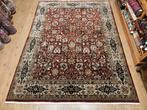 Vintage handgeknoopt oosters tapijt punjab 313x236, Huis en Inrichting, Info@SlatsAntiek.nl, Perzisch, 200 cm of meer, Ophalen of Verzenden