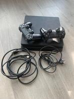 PlayStation 4 Slim met 2 controllers, Spelcomputers en Games, Spelcomputers | Sony PlayStation 4, Met 2 controllers, Ophalen of Verzenden