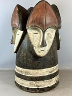 260153 - Afrikaans Fang Ngontang Ceremonial Helmet Masker, Ophalen of Verzenden