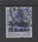 Duitsland, bezette België Michelnummer 4 gestempeld, Postzegels en Munten, Postzegels | Europa | Duitsland, Overige periodes, Verzenden