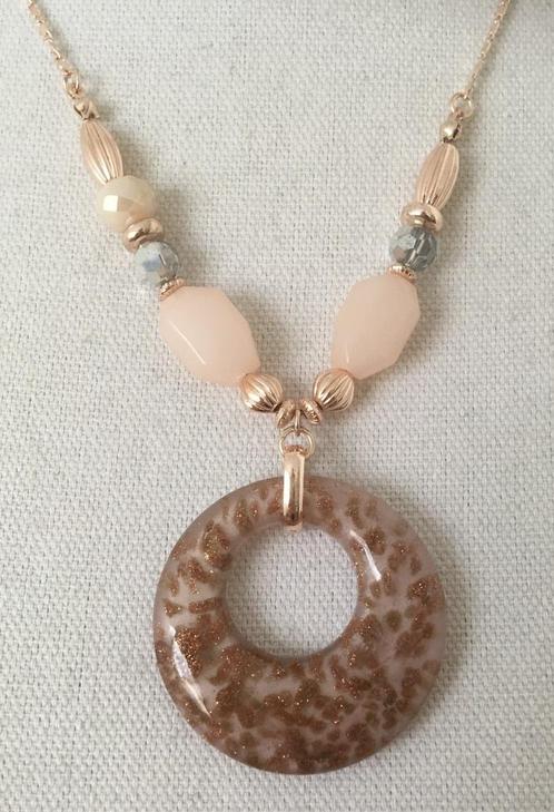 Daisy & Eve glitter panter ketting en oorbellen set, Sieraden, Tassen en Uiterlijk, Kettingen, Nieuw, Overige materialen, Met hanger