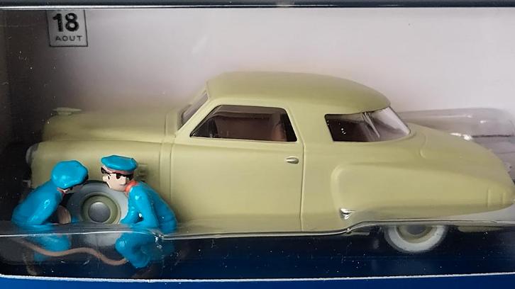 Studebaker Kuifje Zwarte Goud 1:43 Herge Tintin Pol, Hobby en Vrije tijd, Modelauto's | 1:43, Nieuw, Auto, Overige merken, Verzenden
