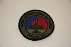 royal netherlands air force volkel AB 10 cm dia patch (232), Ophalen of Verzenden, Luchtmacht, Nederland, Embleem of Badge