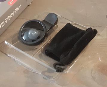 Groothoeklens clip on wide angle lens 7x beschikbaar voor biedingen