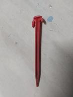 37 Rode Haringen Tentpennen, Ophalen of Verzenden, Gebruikt