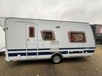 Dethleffs Lowlander 450 EB Airco, Voortent, Zondag open!, Caravans en Kamperen, Standaardzit, Tot en met 2, Bedrijf, Schokbreker