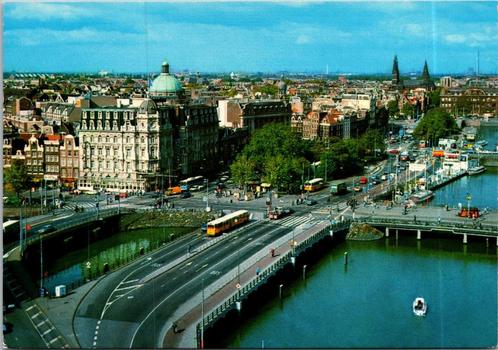 Luchtfoto Amsterdam - 5 ansichtkaarten, Verzamelen, Ansichtkaarten | Nederland, Ongelopen, Noord-Holland, 1960 tot 1980, Verzenden